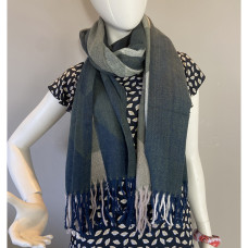 Atoll Palm Warm Scarf Dark Green