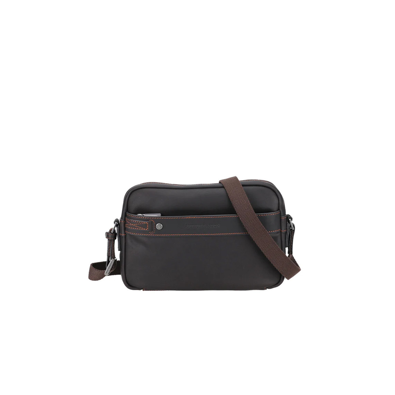 Arthur & Aston Nero Small Men's Bag 2411-07 Chestnut