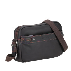 Arthur & Aston Nero Small Men's Bag 2411-07 Chestnut