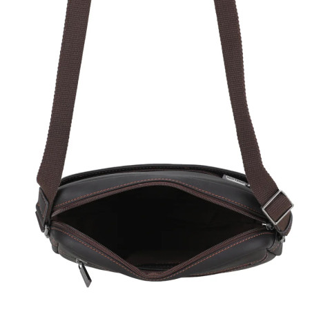 Arthur & Aston Nero Small Men's Bag 2411-07 Chestnut