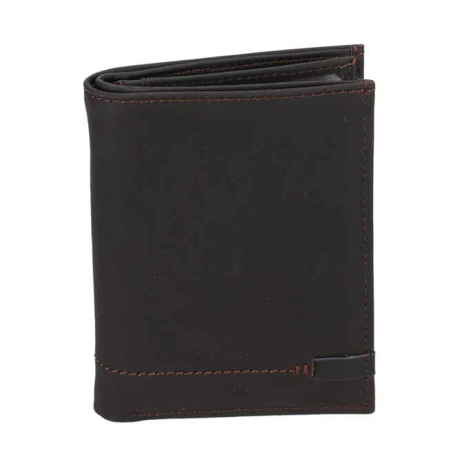 Arthur & Aston Nero Men's Wallet in Chestnut Leather
