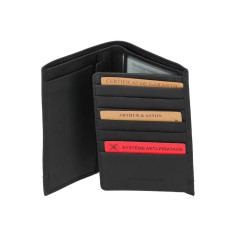 Arthur & Aston Nero Men's Leather Wallet