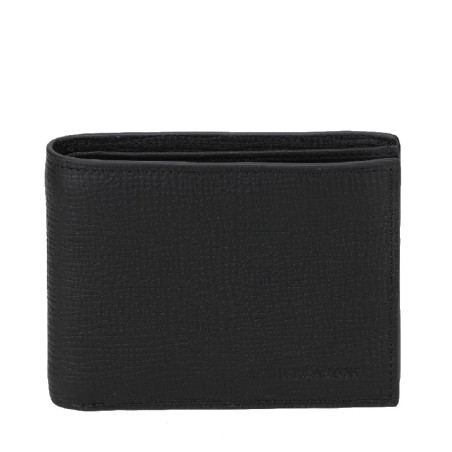 Arthur & Aston Lewis Italian Leather Wallet Black