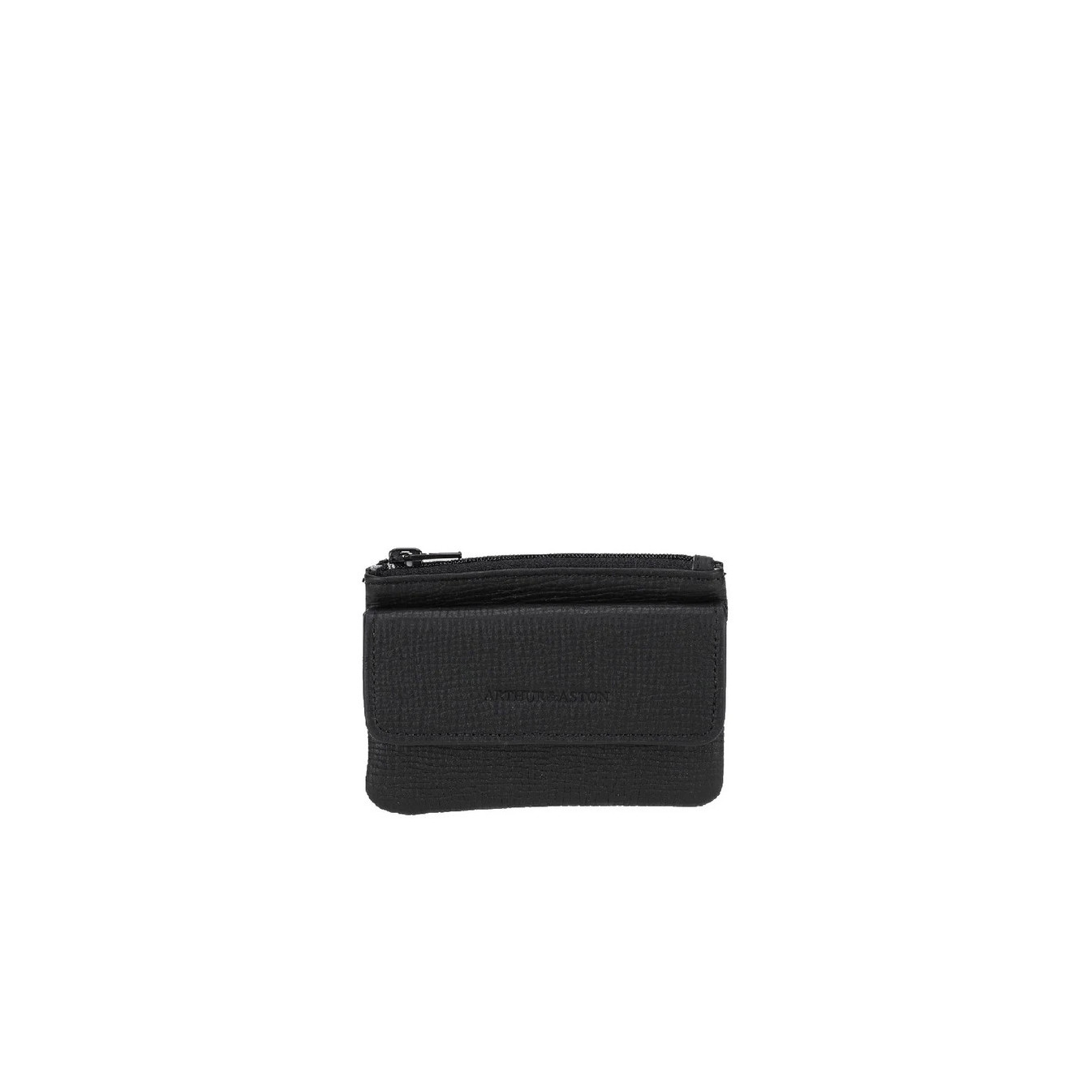 Arthur & Aston Lewis Leather Wallet Black