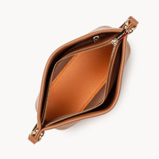 Lancaster Alba Double Sac Trotteur 470-82 Camel - In - Orange ouvert