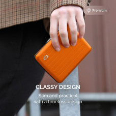 Ogon Smart Wallet Case V2 Large Orange