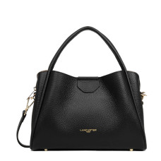 Lancaster Ida Double Sac Porté Epaule 470-84 Noir-In-Nude