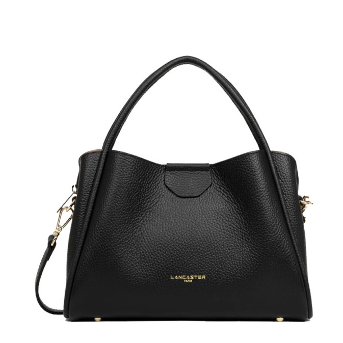 Lancaster Ida Double Sac Porté Epaule 470-84 Noir-In-Nude