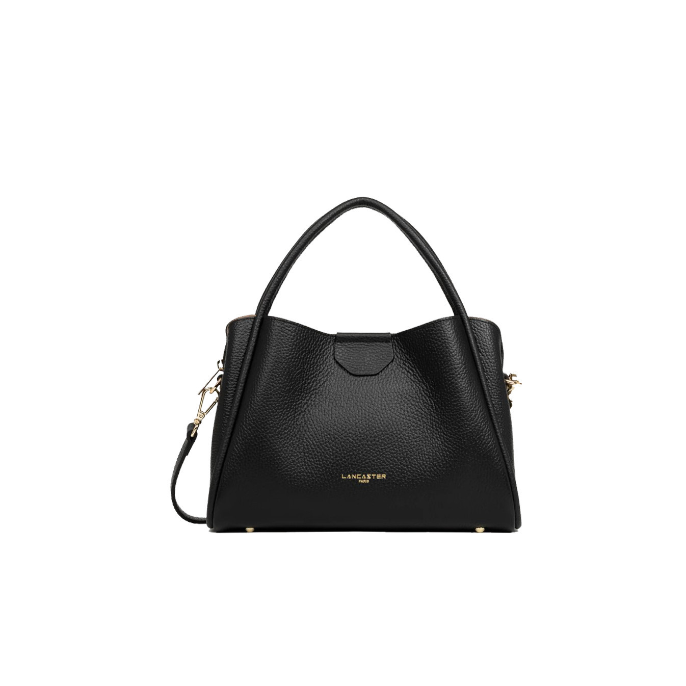 Lancaster Ida Double Sac Porté Epaule 470-84 Noir-In-Nude