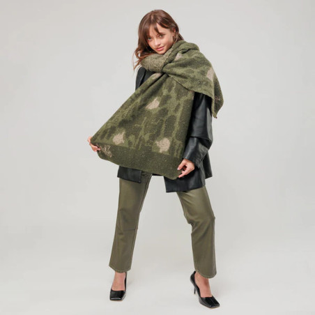 Anekke Long Scarf Green