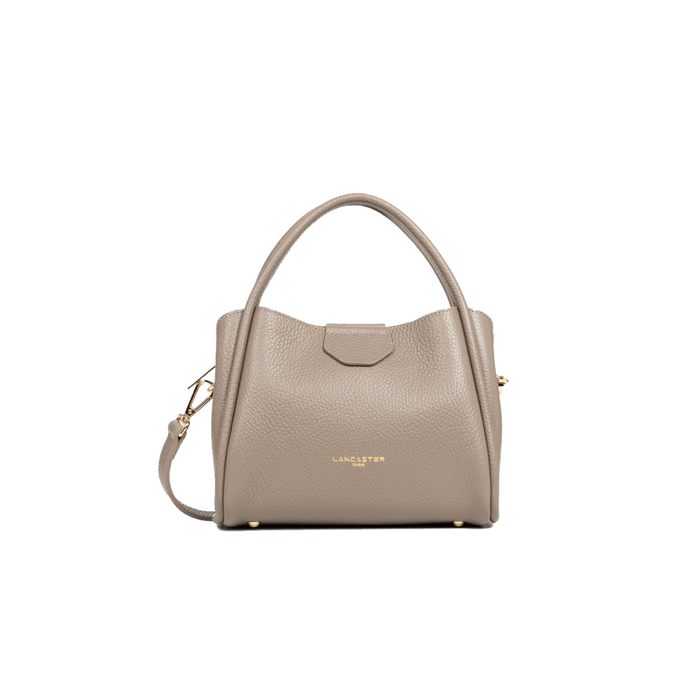 Lancaster Ida Double Shoulder Bag 470-83 Galet-In-Or