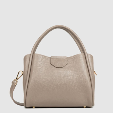 Lancaster Ida Double Shoulder Bag 470-83 Galet-In-Or