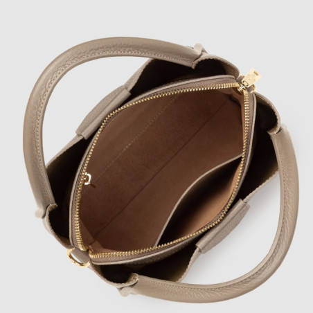 Lancaster Ida Double Shoulder Bag 470-83 Galet-In-Or