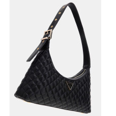 Guess Eco Rianee Sac Hobo Black cote