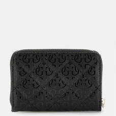 Guess Laurel Portefeuille Medium Zip Logo 4G Black dos