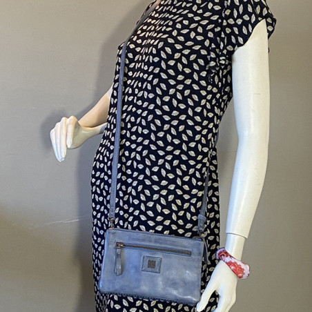 Biba Mullen Organized Pouch Blue Jeans