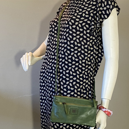 Biba Mullen Organized Mint Green Pouch