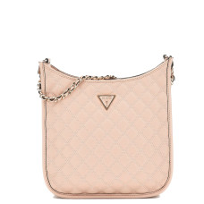 Guess Giully Quilted Bucket Bag Light Beige