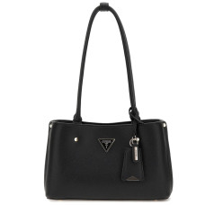 Guess Meridian Shoulder Bag with Studs Black