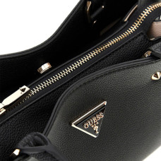 Guess Meridian Shoulder Bag with Studs Black