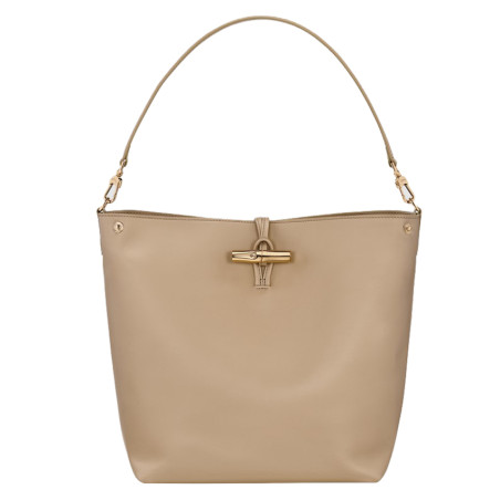 Longchamp Le Roseau Sleek Sac Porté Epaule M Racine