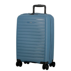 Jump Striper Suitcase 55cm 4 Wheels Extendable Blue