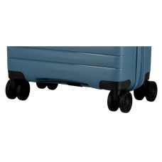Jump Striper Suitcase 55cm 4 Wheels Extendable Blue