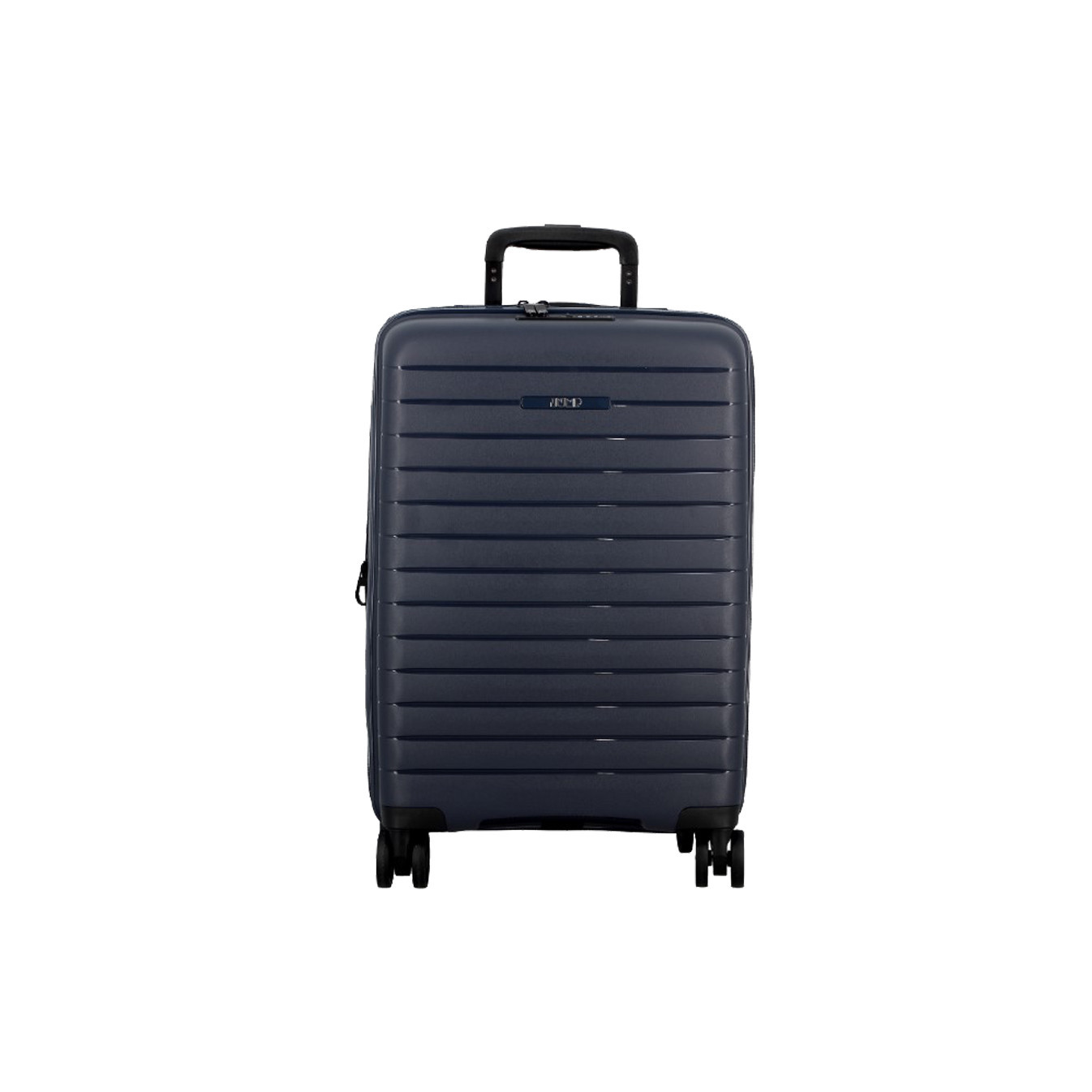 Jump Striper 55cm 4-Wheel Expandable Suitcase Dark Blue