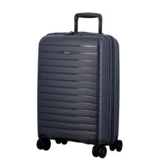 Jump Striper 55cm 4-Wheel Expandable Suitcase Dark Blue