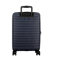 Jump Striper 55cm 4-Wheel Expandable Suitcase Dark Blue