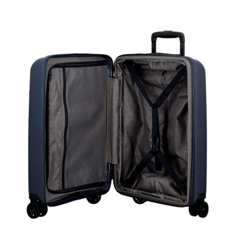 Jump Striper 55cm 4-Wheel Expandable Suitcase Dark Blue