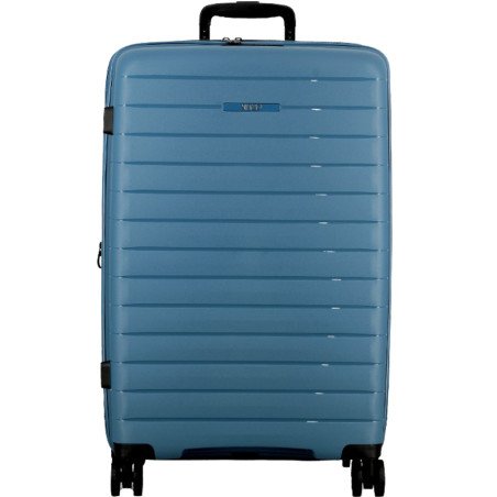 Jump Striper Valise 77cm 4 Roues Extensible Bleu