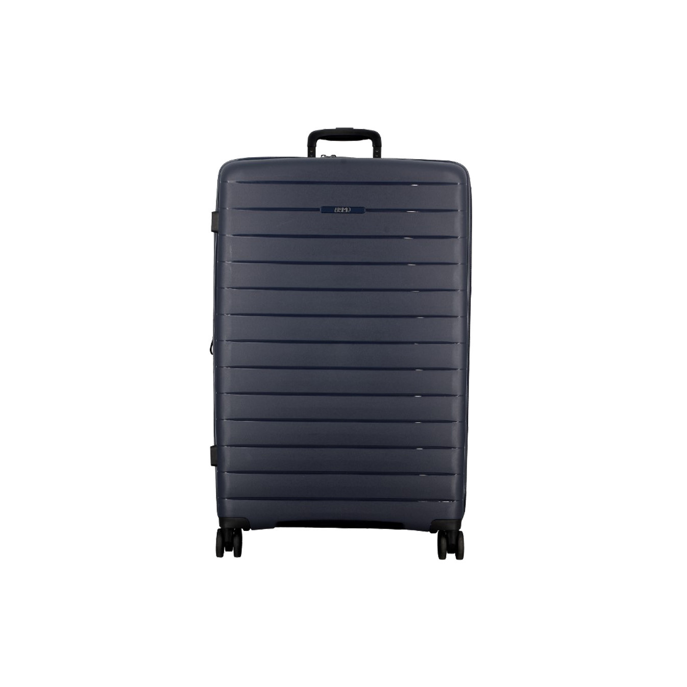 Jump Striper Valise 77cm 4 Roues Extensible Bleu Foncé