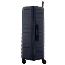 Jump Striper Suitcase 77cm 4 Wheels Extendable Dark Blue