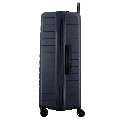 Jump Striper Suitcase 77cm 4 Wheels Extendable Dark Blue