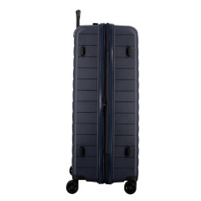 Jump Striper Suitcase 77cm 4 Wheels Extendable Dark Blue