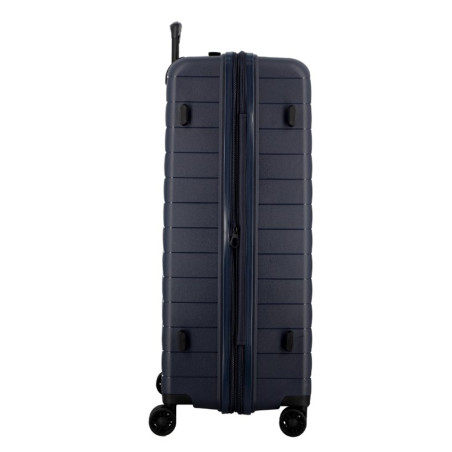 Jump Striper Suitcase 77cm 4 Wheels Extendable Dark Blue