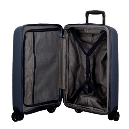 Jump Striper Suitcase 77cm 4 Wheels Extendable Dark Blue