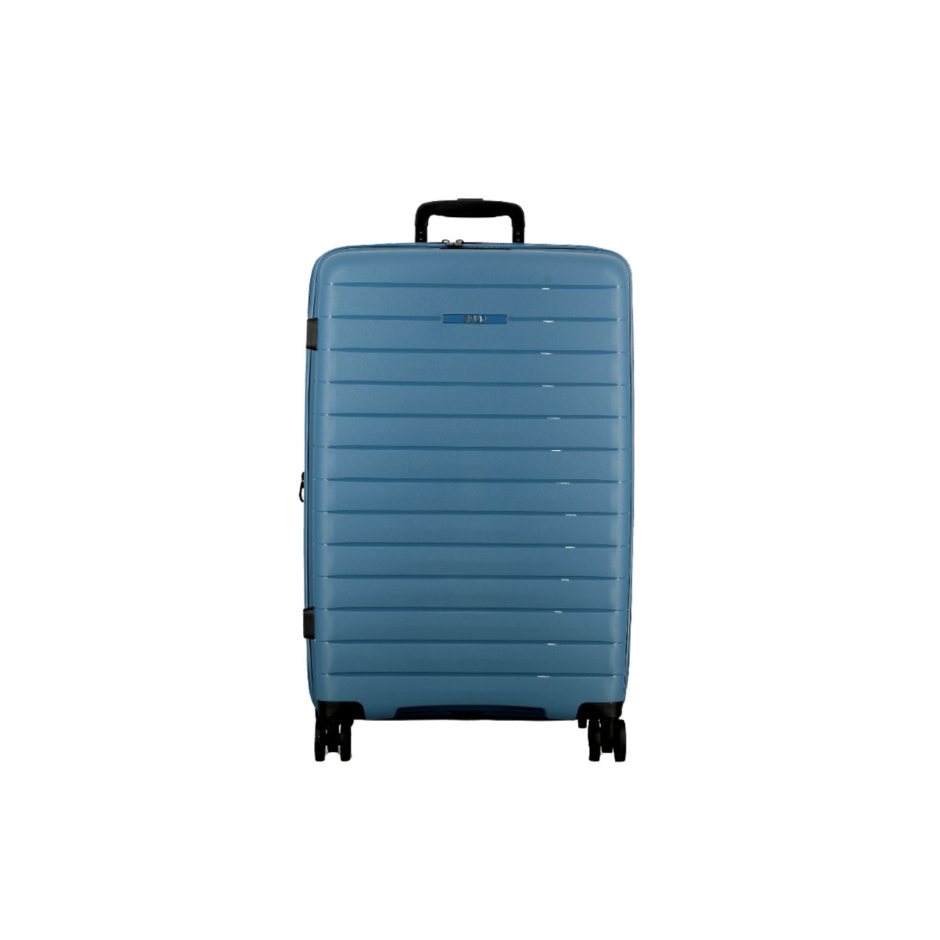 Jump Striper Suitcase 66cm 4 Wheels Extendable Blue