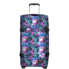 Eastpak Transit'r M Dreamy Flowers Wheeled Bag 7s6 Dark