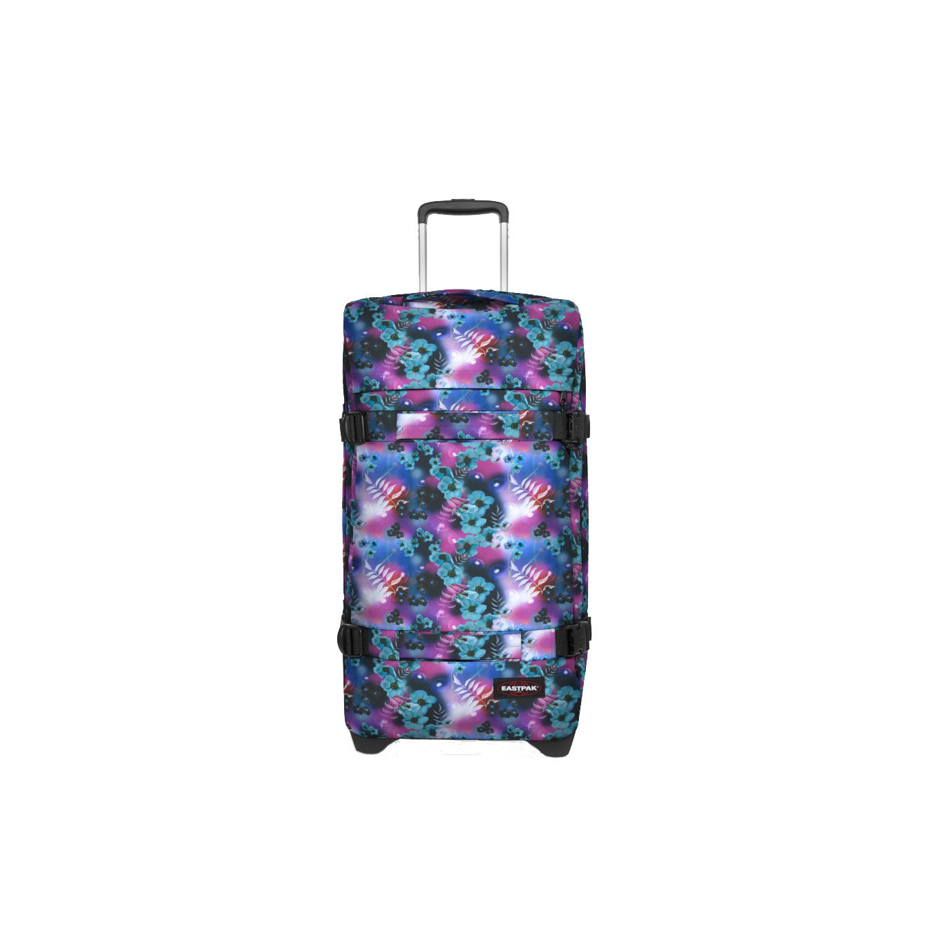 Eastpak Transit'r M Dreamy Flowers Wheeled Bag 7s6 Dark