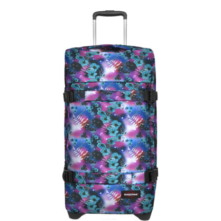 Eastpak Transit'r M Dreamy Flowers Wheeled Bag 7s6 Dark