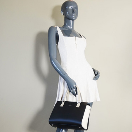 Lancaster Constance Sac Porté Main 437-03 Noir Multi porté