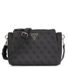 Guess Noelle Shoulder Bag Logo 4G Coal Logo