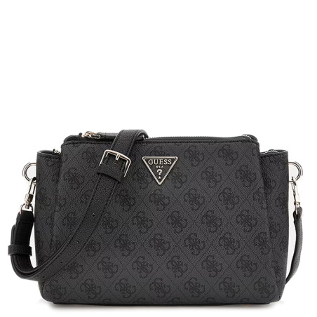 Guess Noelle Sac Bandoulière Logo 4G Coal Logo