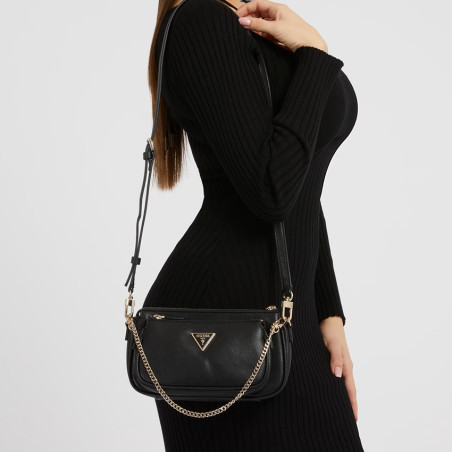 Guess Noelle Sac Trotteur Black porté
