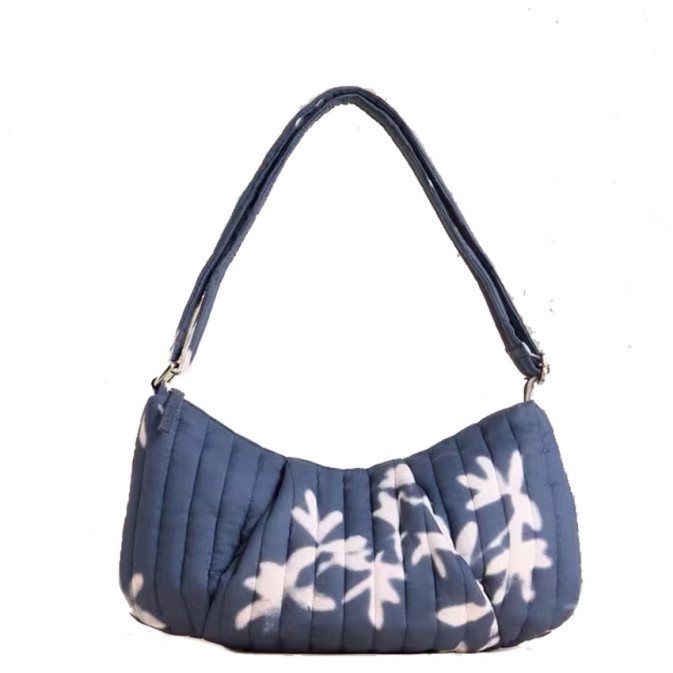 White Stuff Zoe Baguette Bag Navy