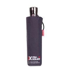 Isotoner Automatic X-TRA SOLIDE ALPHA Grey Umbrella