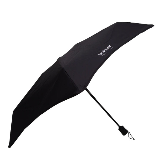 Isotoner X-Tra Solid Folding Umbrella Black