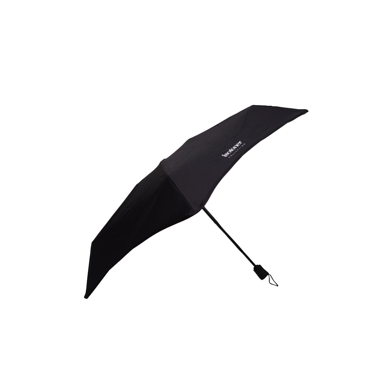 Isotoner X-Tra Solid Folding Umbrella Black